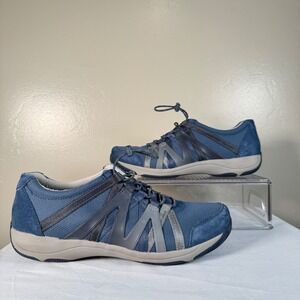 Dansko Henriette Walking Shoes Women Size 39 Blue EXCELLENT Nurse Gorpcore